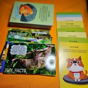 Nature facts postcards